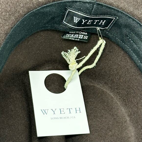 WYETH Brown Wool Rancher / Western Hat – One Size main image 6